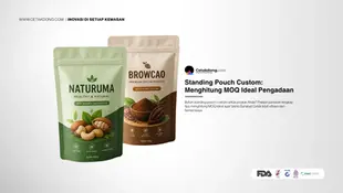 Standing Pouch Custom: Menghitung MOQ Ideal Pengadaan