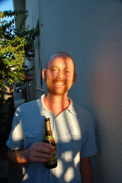 Yanis de retour de la plage