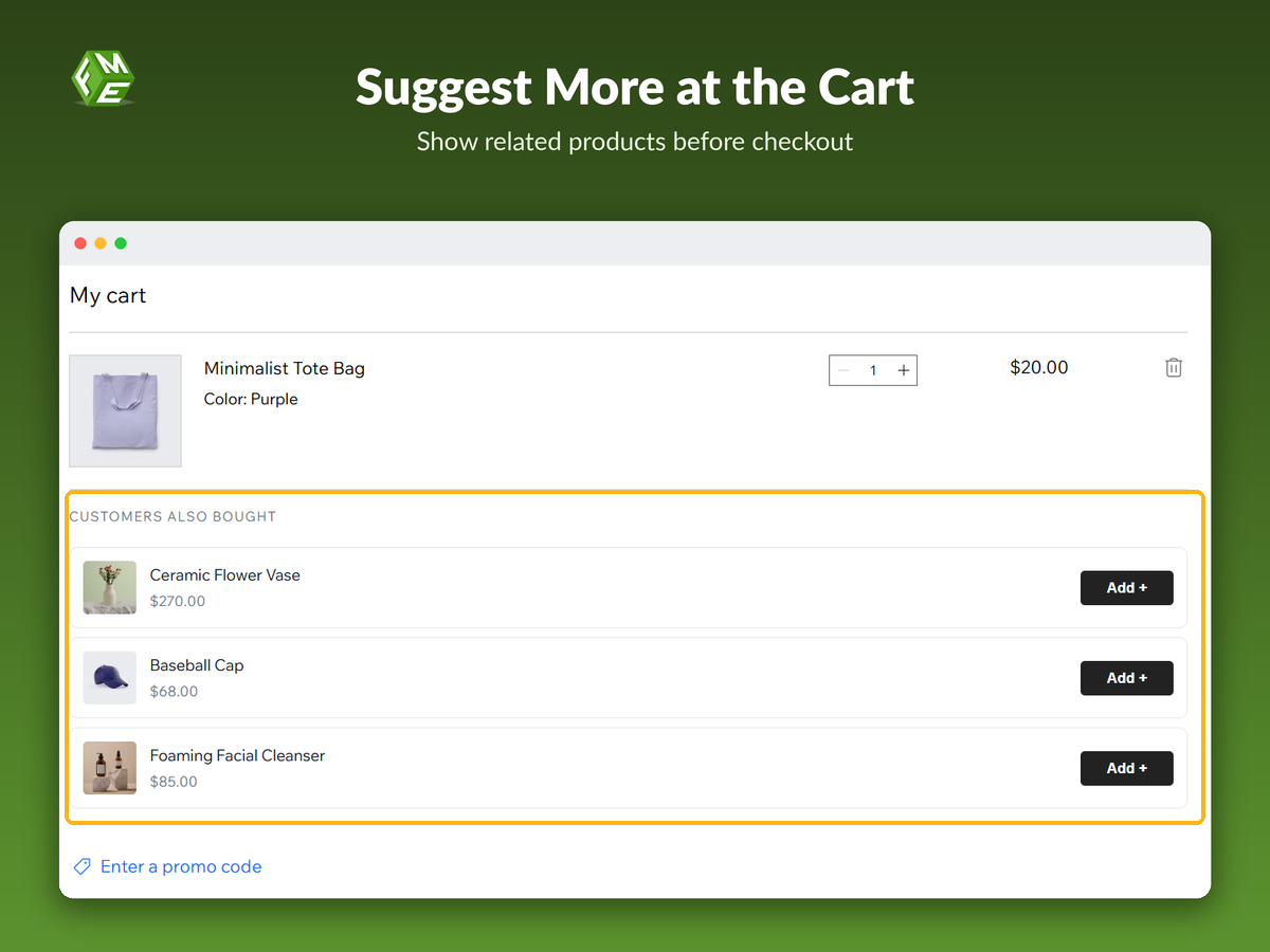 FME Product Bundles & Upsells screenshot 4
