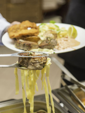 Buffet im Restaurant The View 1020 Wien