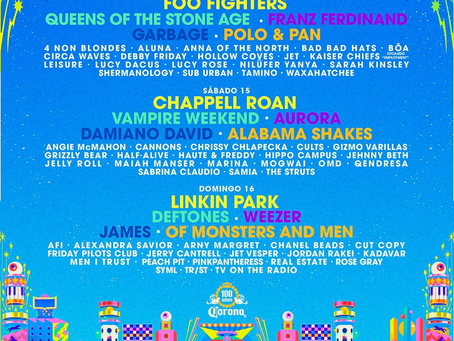 CORONA CAPITAL 2025 ESTÁ POR LLEGAR A LA CAPITAL MEXICANA