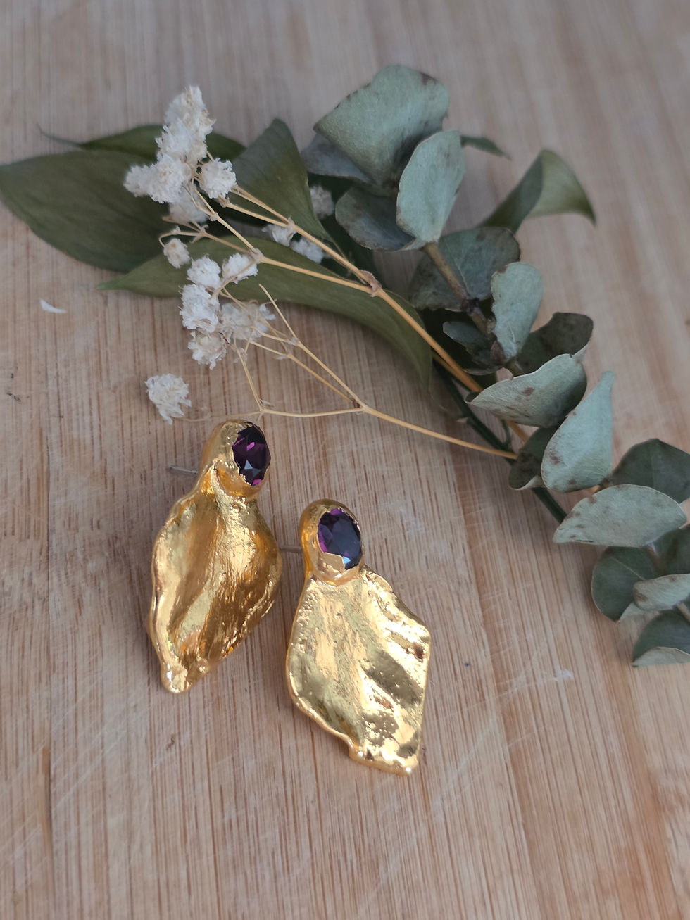 Thumbnail: Aretes con baño creado con Cristales de Swarovski