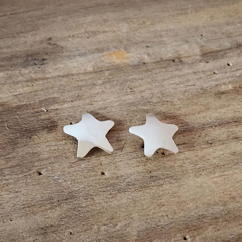 Thumbnail: Aretes estrella en plata 