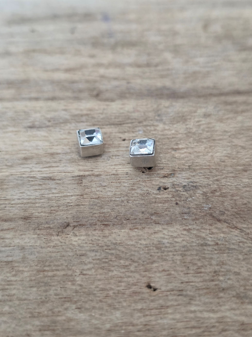 Miniatura: Aretes plata creado con Cristales de Swarovski ®️ 💜