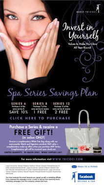 Category: Email Blast
Client: Mario Tricoci
Agency: Cygnet Midwest