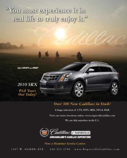 Category: Magazine
Client: Naperville Cadillac
Agency: Cygnet Midwest