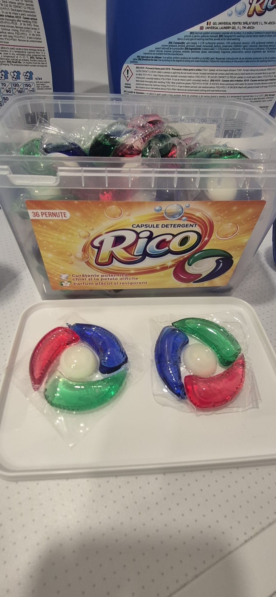 Miniatură: Capsule RICO 4-in-1 Power Pods 36 de Spalari