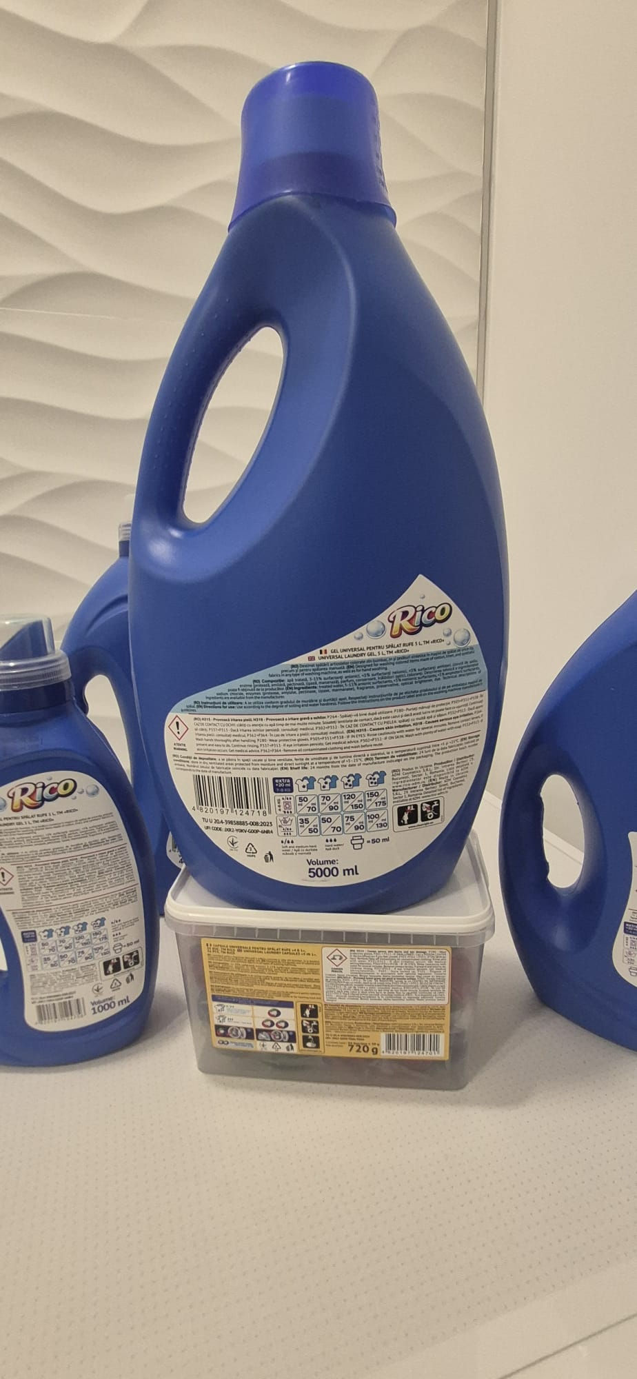 Miniatură: 5L RICO Ultra-Power Liquid (Detergent Lichid)