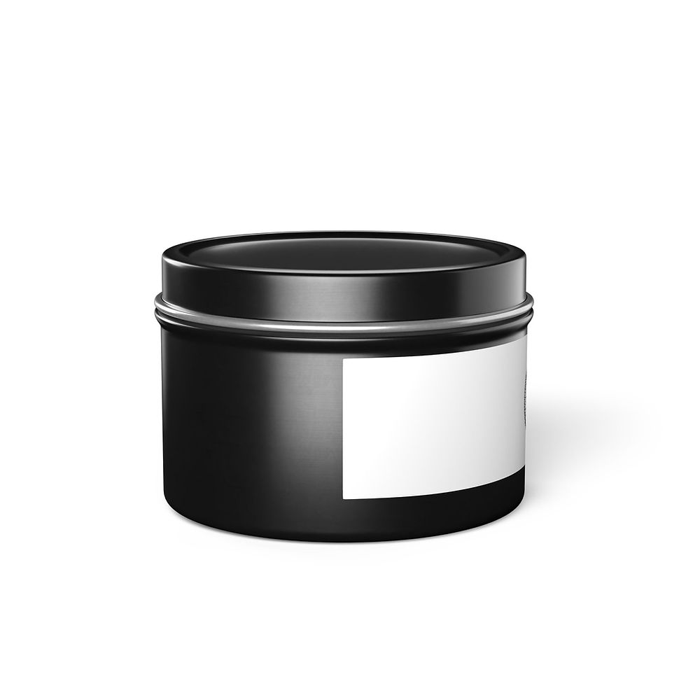 Miniatură: Rico Lumânare parfumată în cutie metalică — Lumânare din ceară de soia
