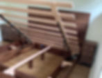 Walnut Storage Bed Frame