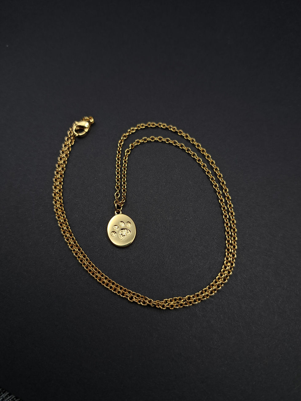 Thumbnail: Pawprint Charm Necklace