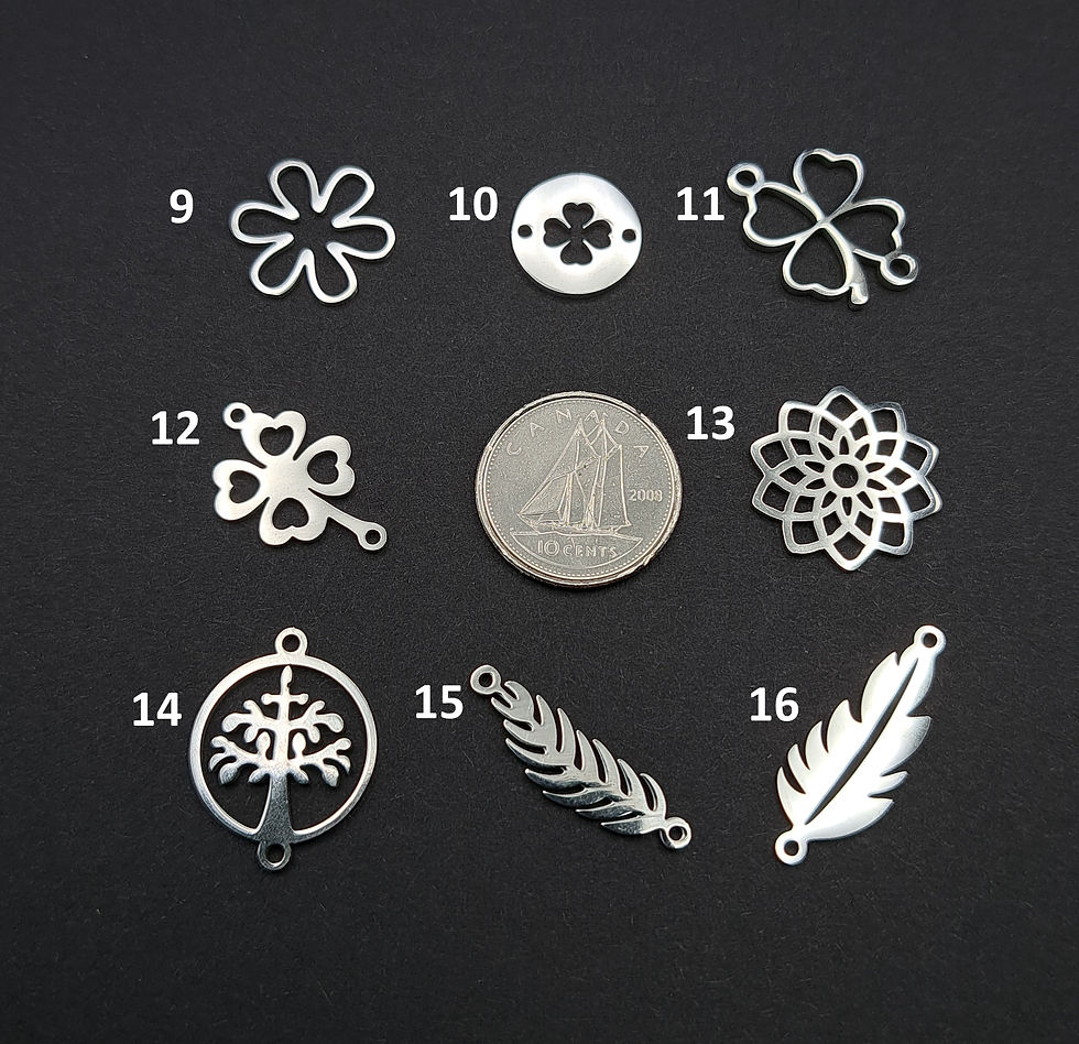 Thumbnail: Silver Stainless Steel Anklets