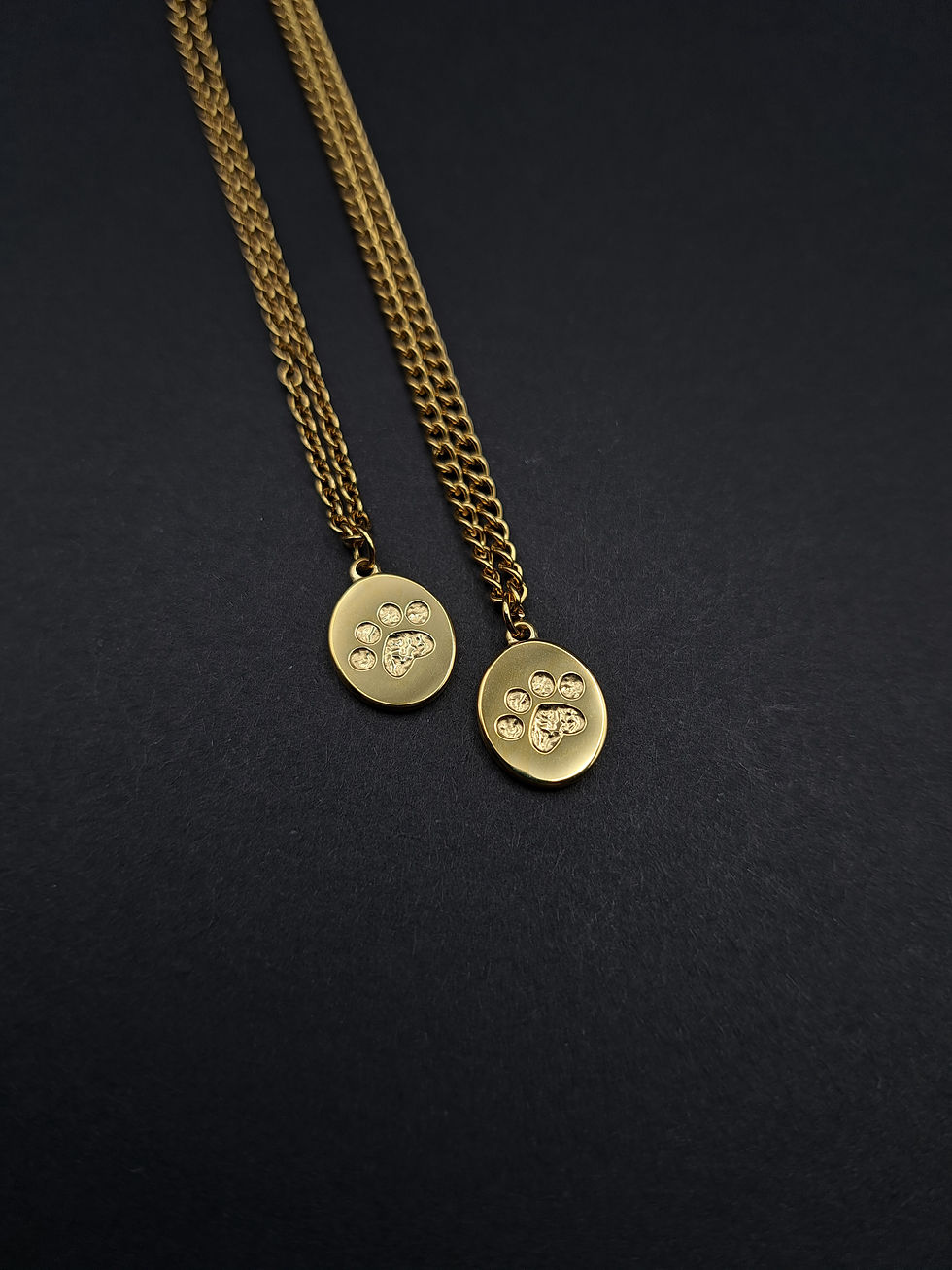 Thumbnail: Pawprint Charm Necklace