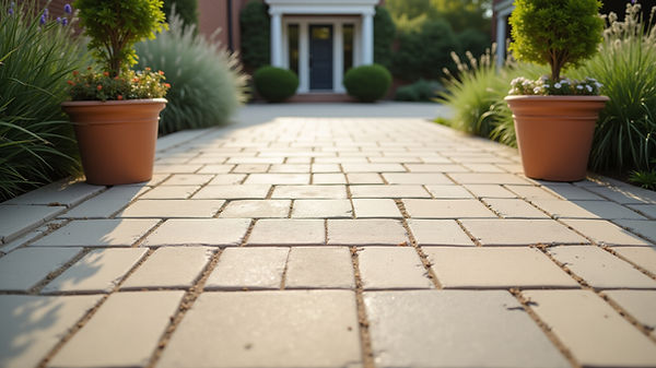 Stone Patio Cleaning