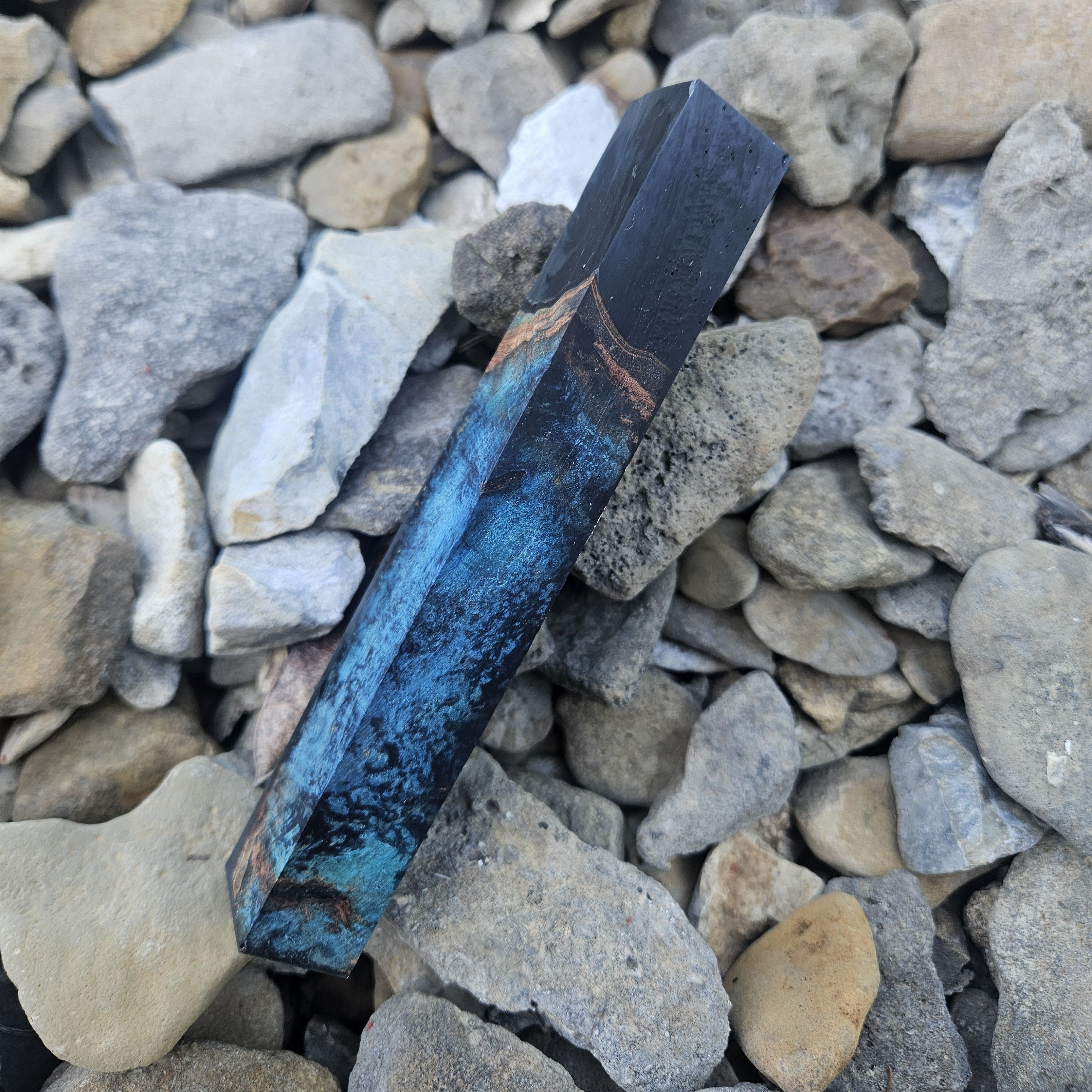 Midnight Tide Burl Pen Blank
