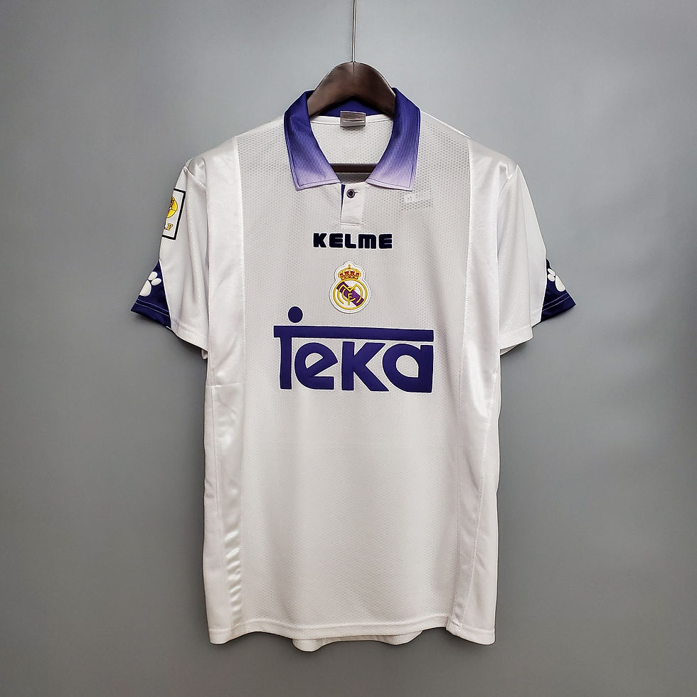 Thumbnail: Real Madrid 97/98 Retro Home Kit