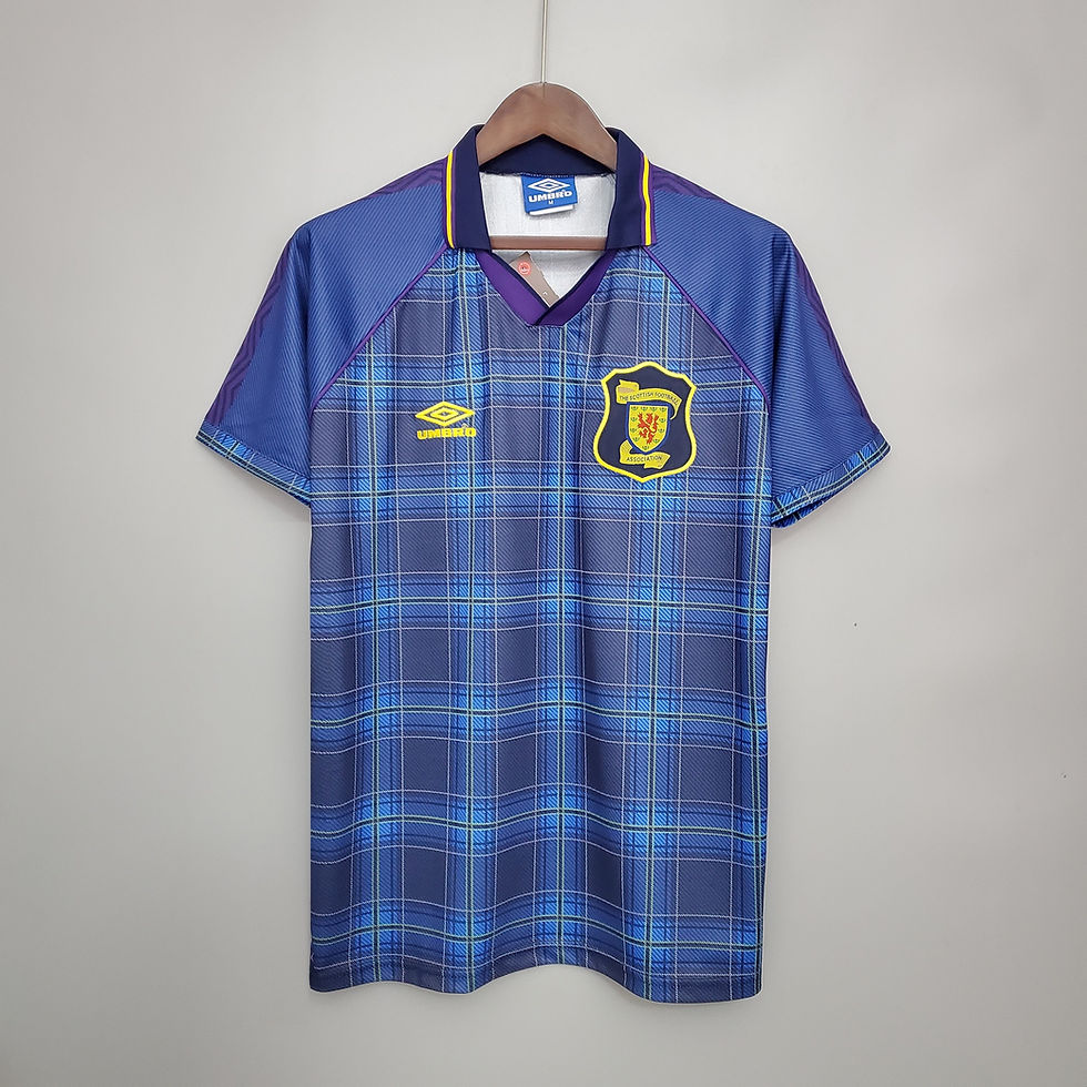 Thumbnail: Scotland 1994 Retro Home Kit