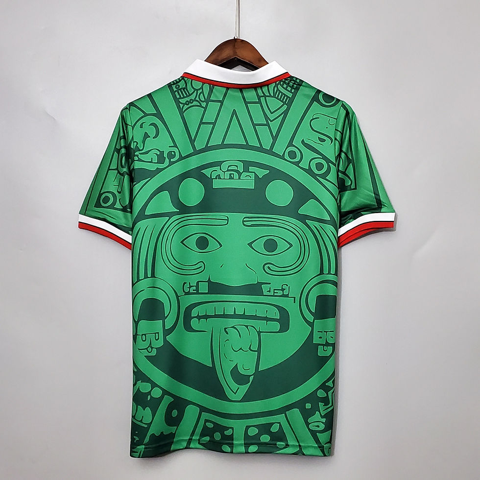 Thumbnail: Mexico 1998 Retro Home Kit
