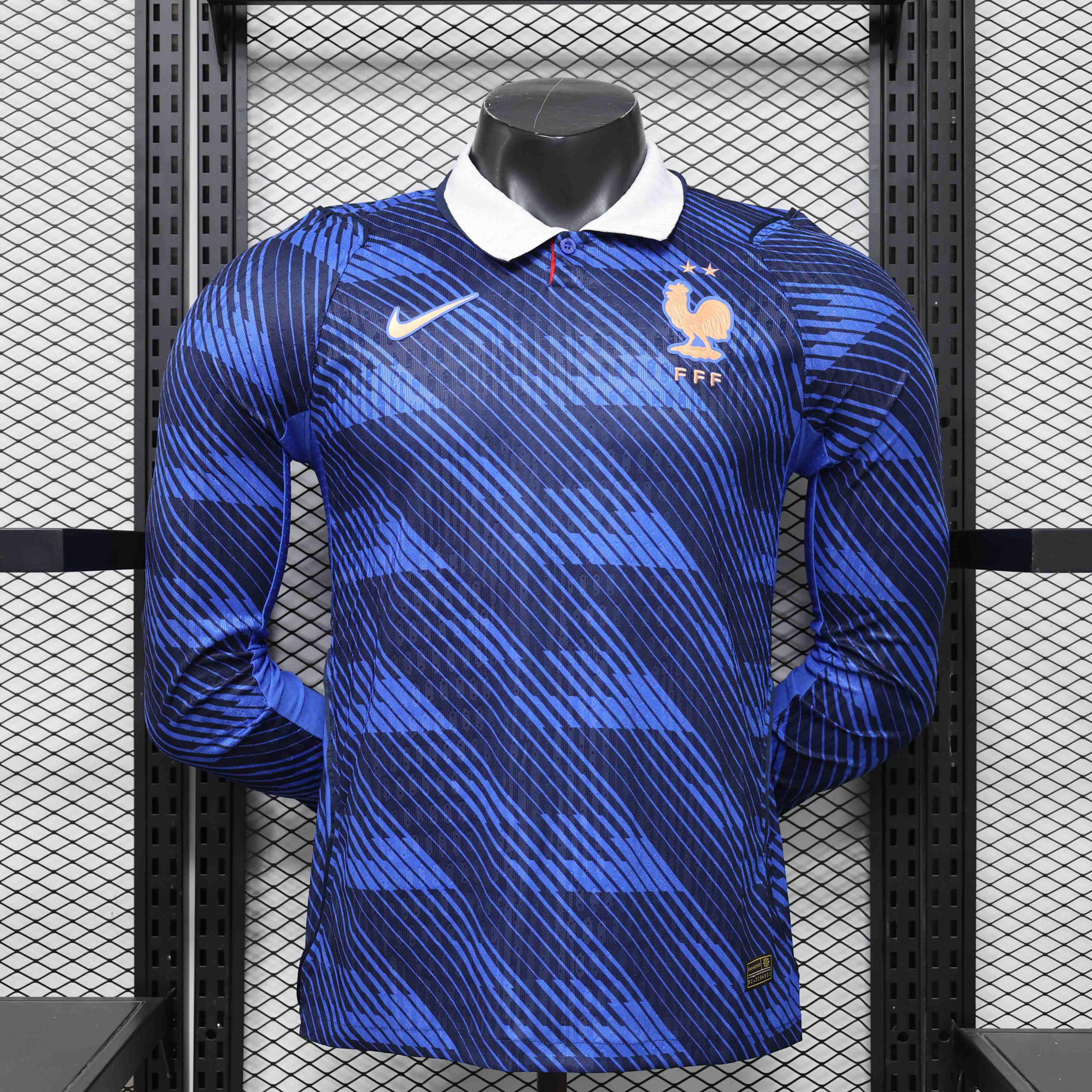 France 2026 Authentic Long Sleeve Home Kit