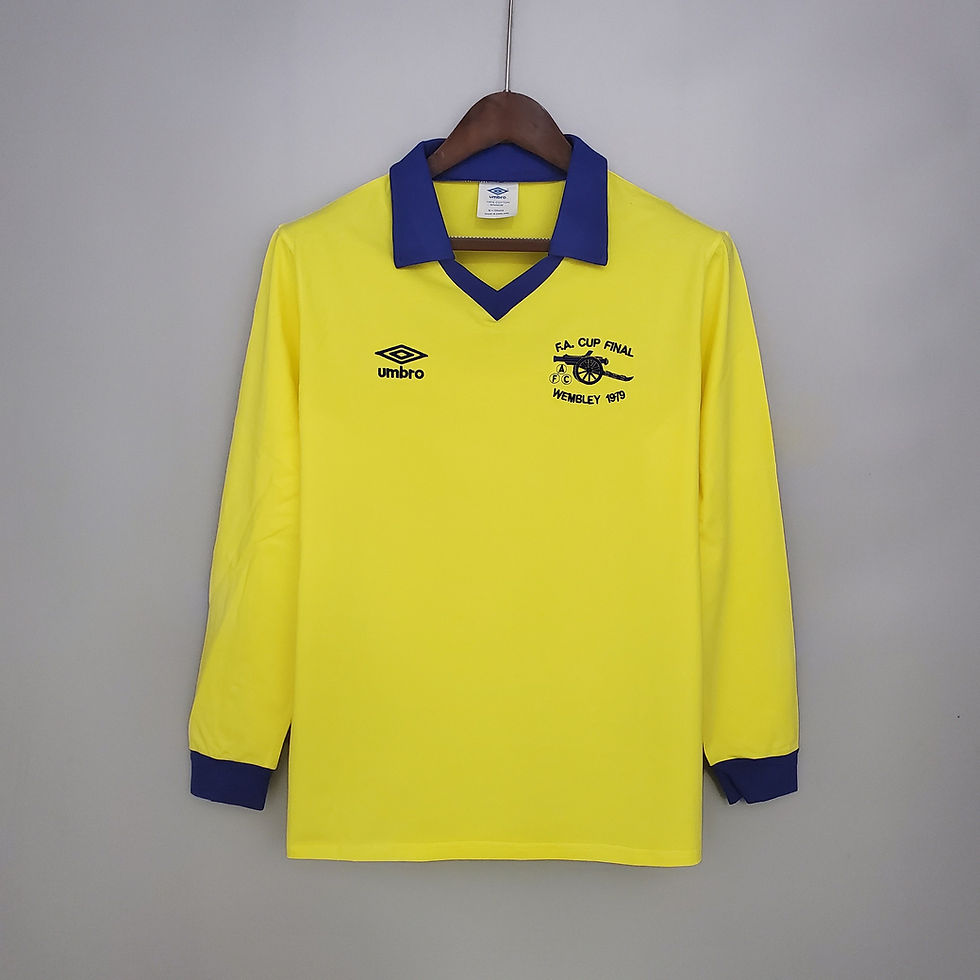 Thumbnail: Arsenal 78/79 Retro Long Sleeve Away Kit