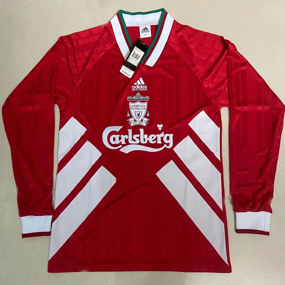 Liverpool 93/95 Retro Long Sleeve Home Kit