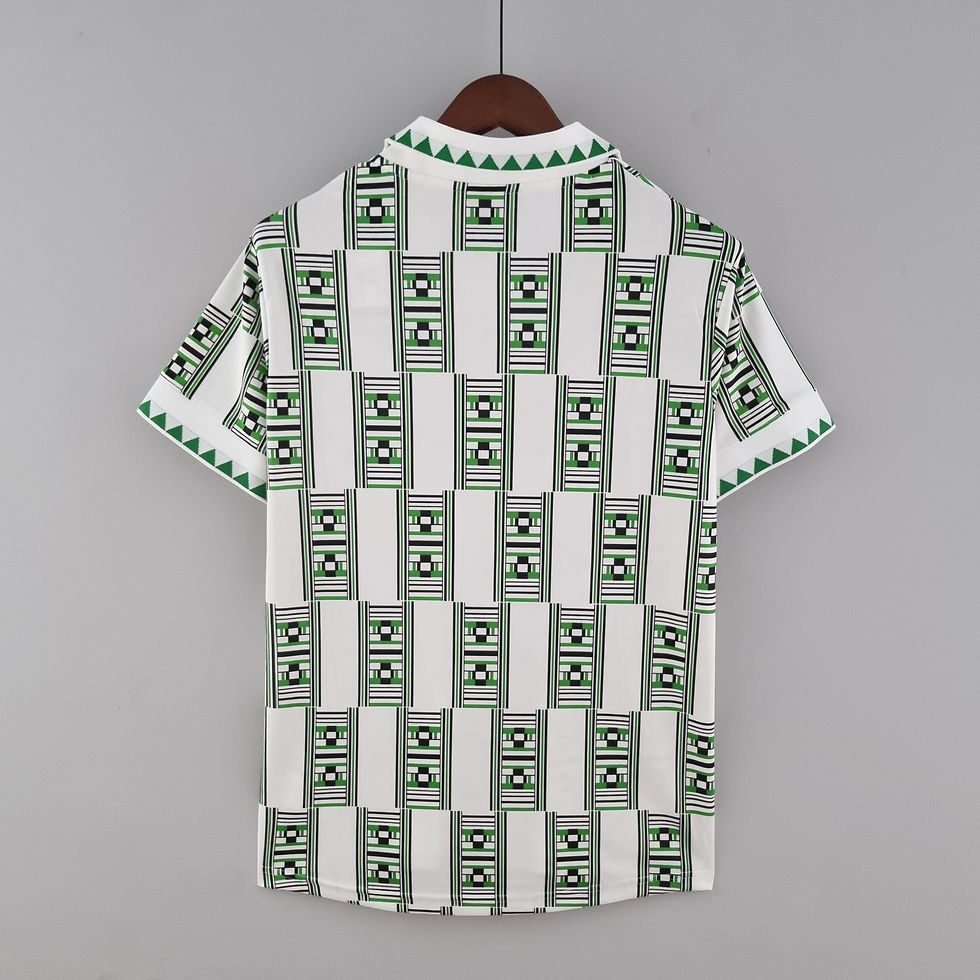 Thumbnail: Nigeria 1994 Retro Away Kit