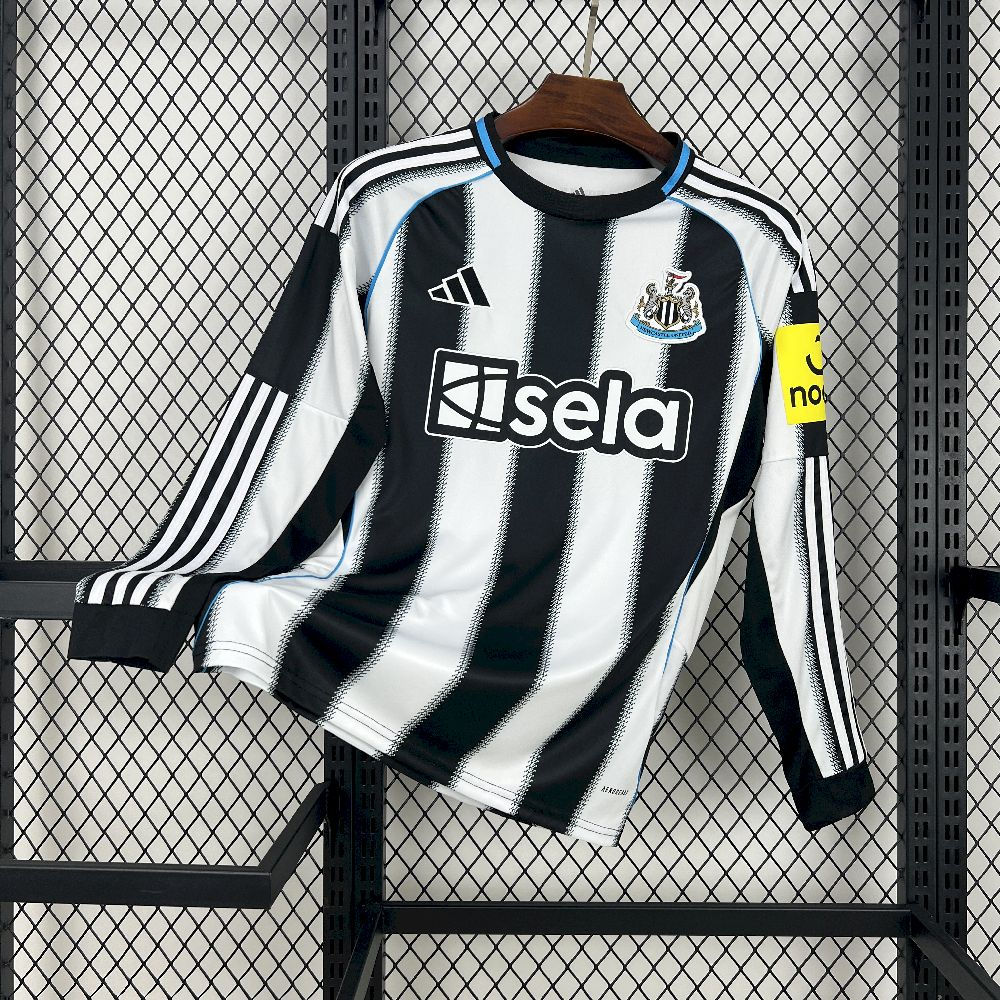 Newcastle United 25/26 Long Sleeve Home Kit