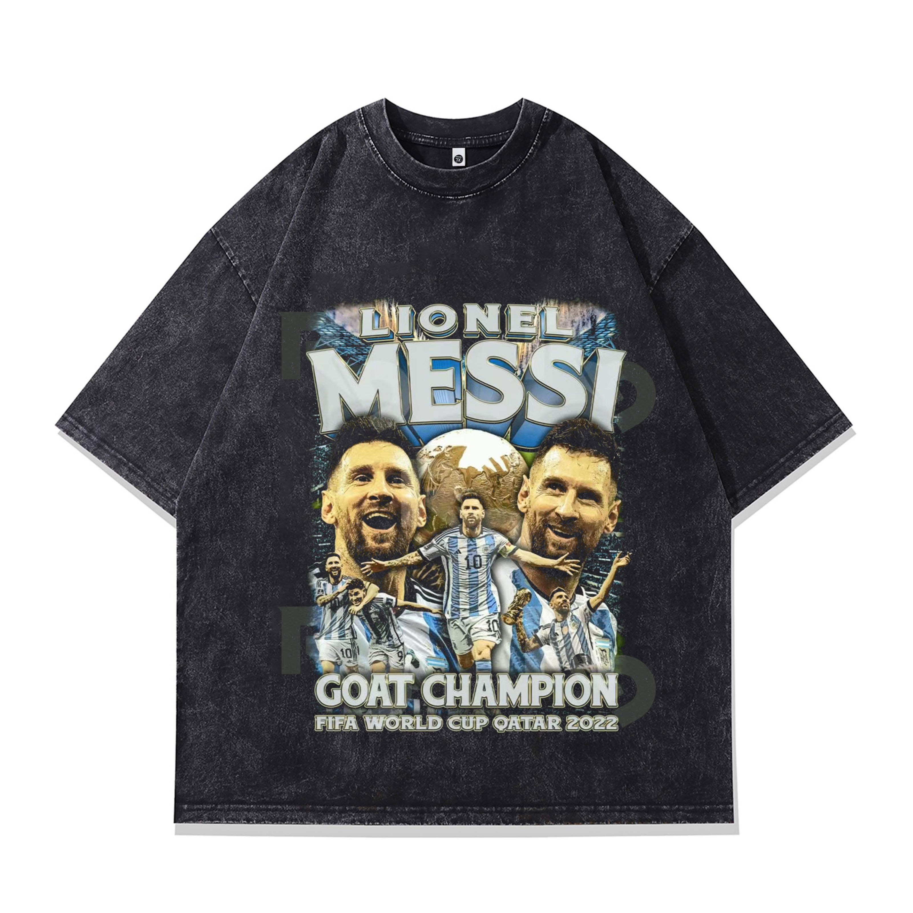 L. Messi Drop Shoulder Box Shirt