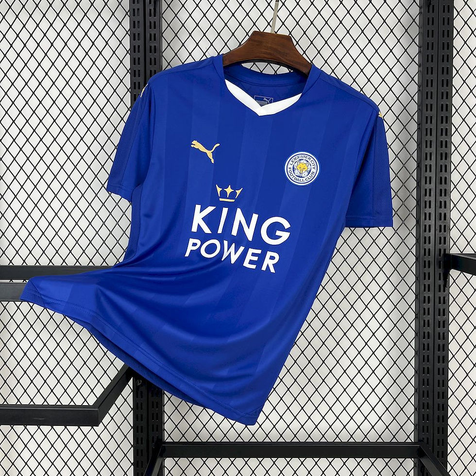 Leicester City 15/16 Retro Home Kit