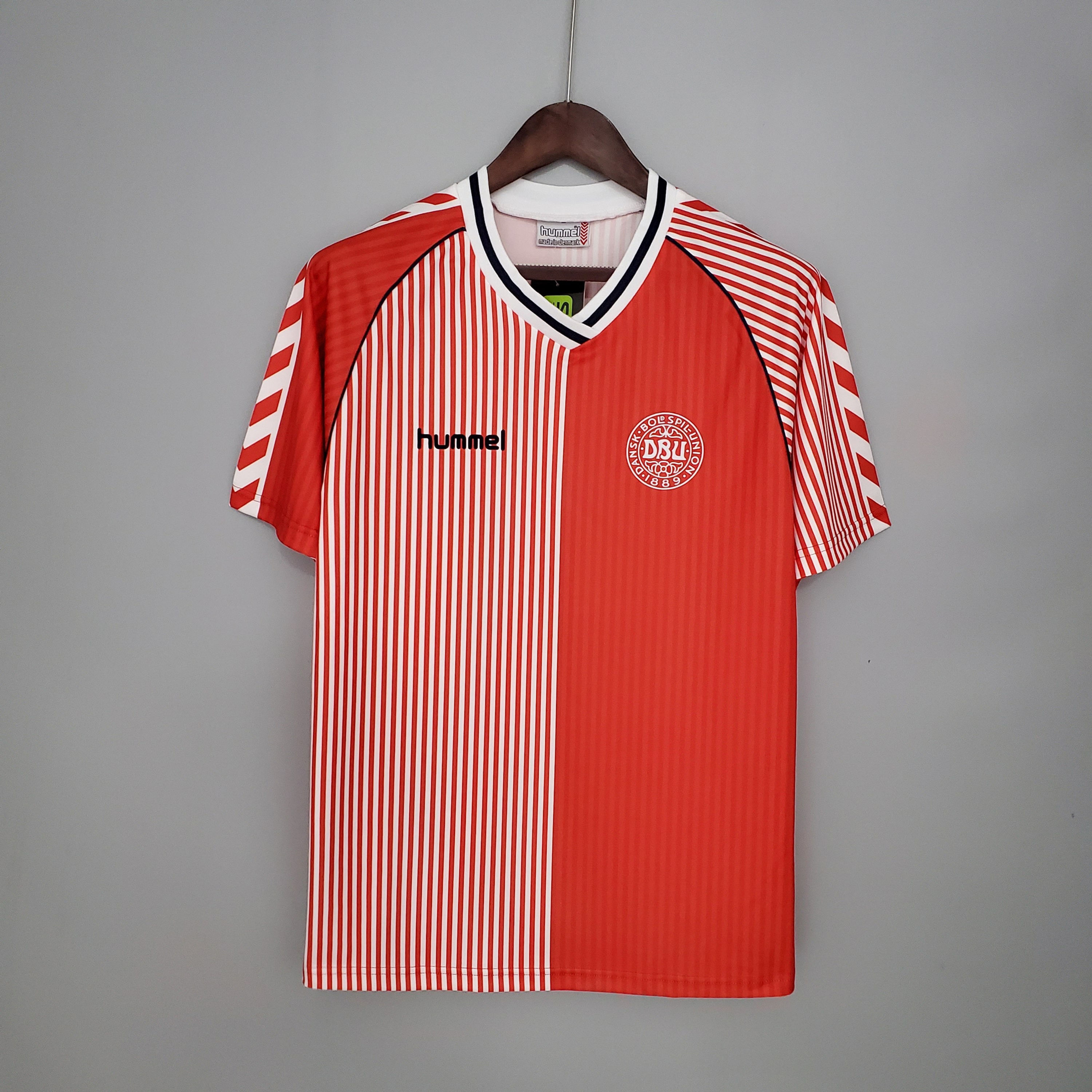 Denmark 1986 Retro Home Kit