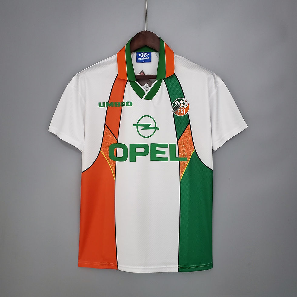 Thumbnail: Ireland 1995 Retro Away Kit