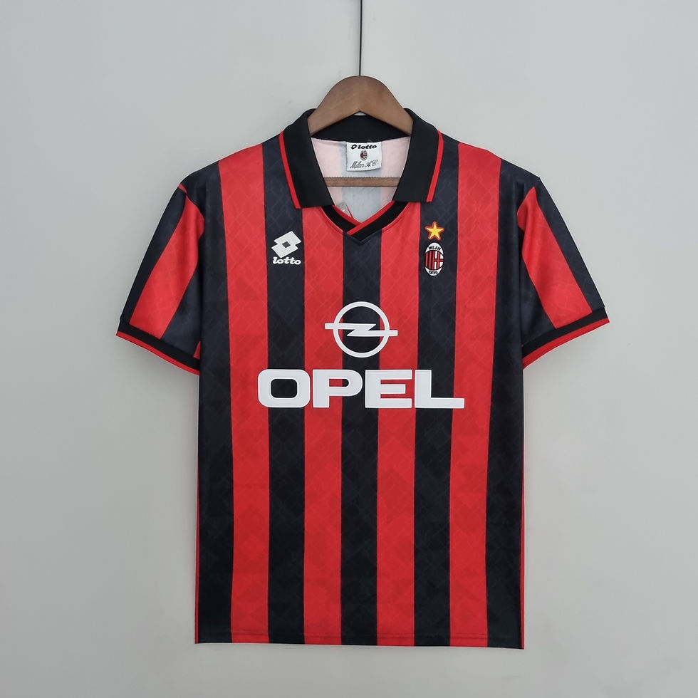 Thumbnail: AC Milan 95/96 Retro Home Kit