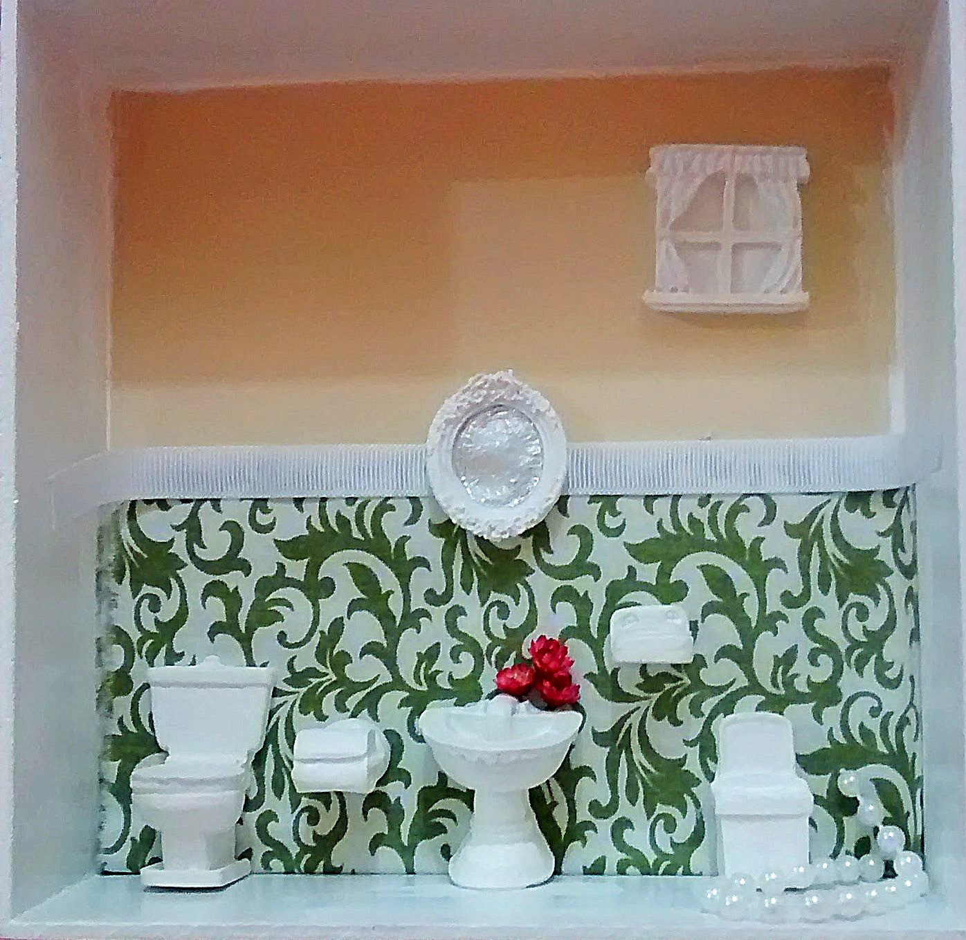 Quadro cenário Banheiro