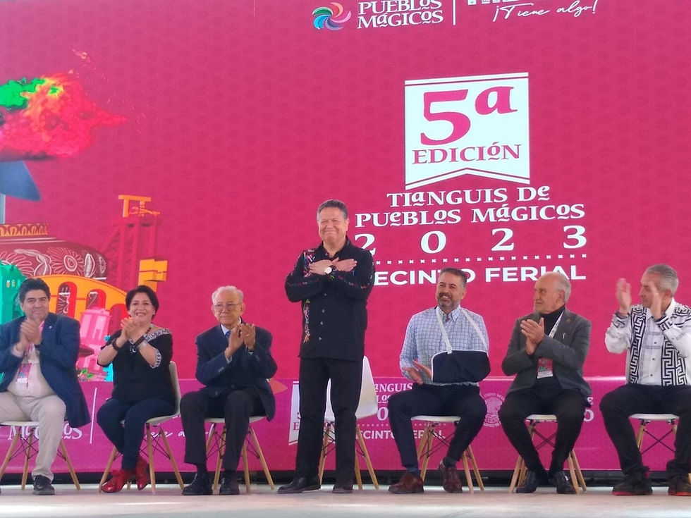 Con altas expectativas | Finaliza el Tianguis de Pueblos Mágicos de Pachuca 2023