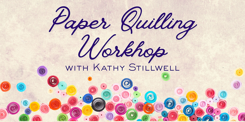 Snowflake Paper Quilling Workshop