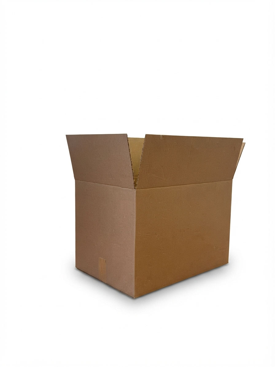 Large double wall packing box measuring 60cm x 39.5cm x 37.5cm for moving, storage and shipping
