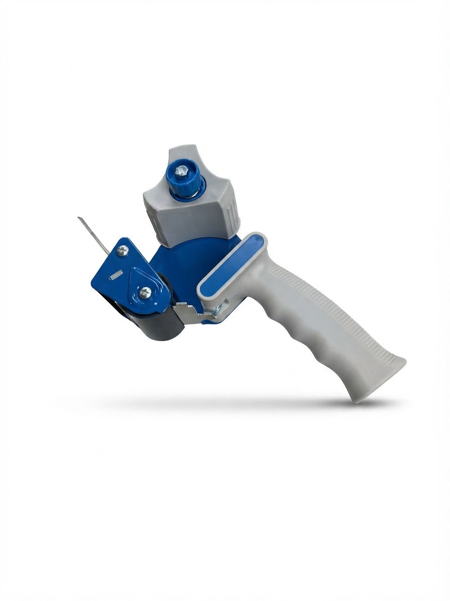 50mm carton sealing tape dispenser for applying packing tape to cardboard boxes and parcels