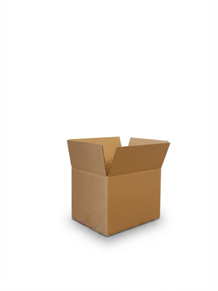 Medium double wall packing box measuring 38cm x 29cm x 26.5cm for moving, storage and shipping