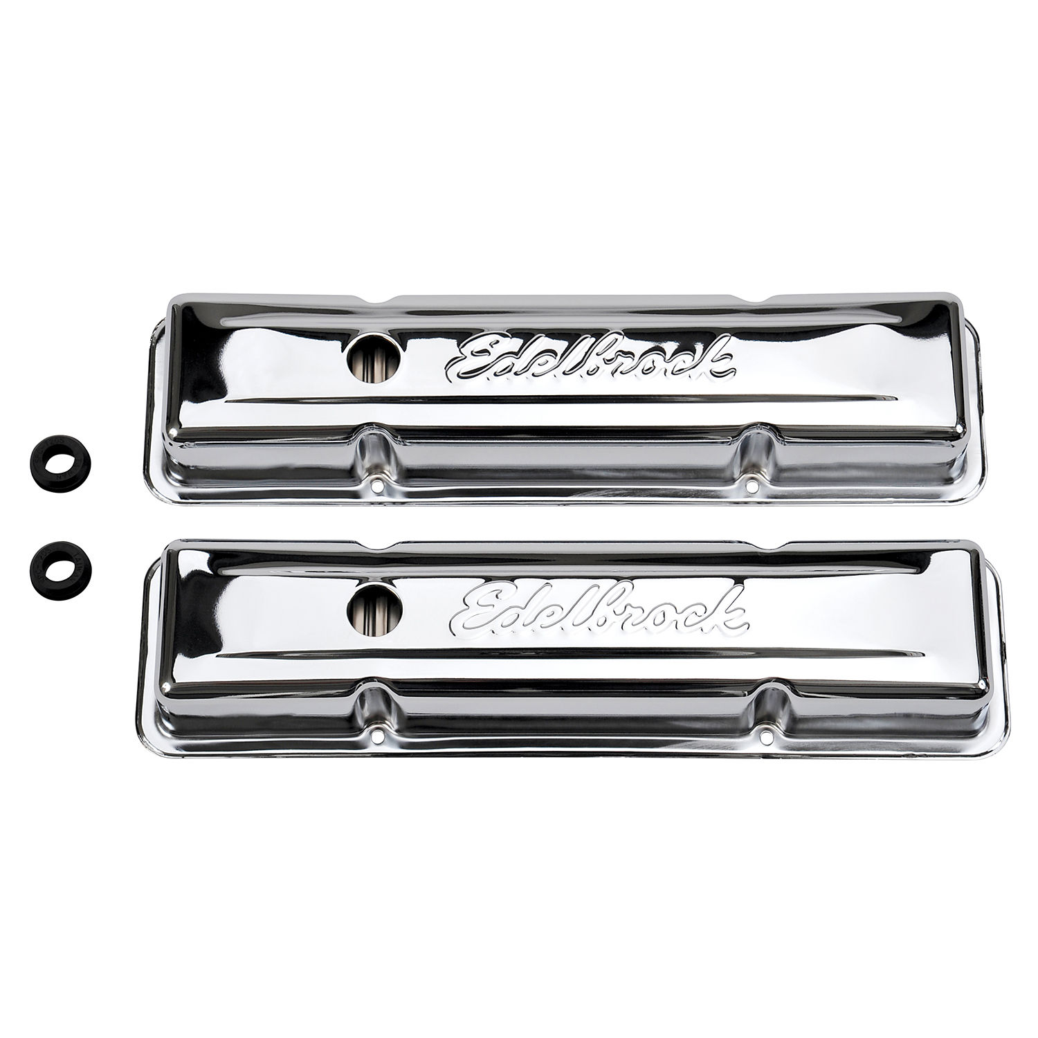 Edelbrock 4449 1959-1986 SBC Signature Series Valve Covers