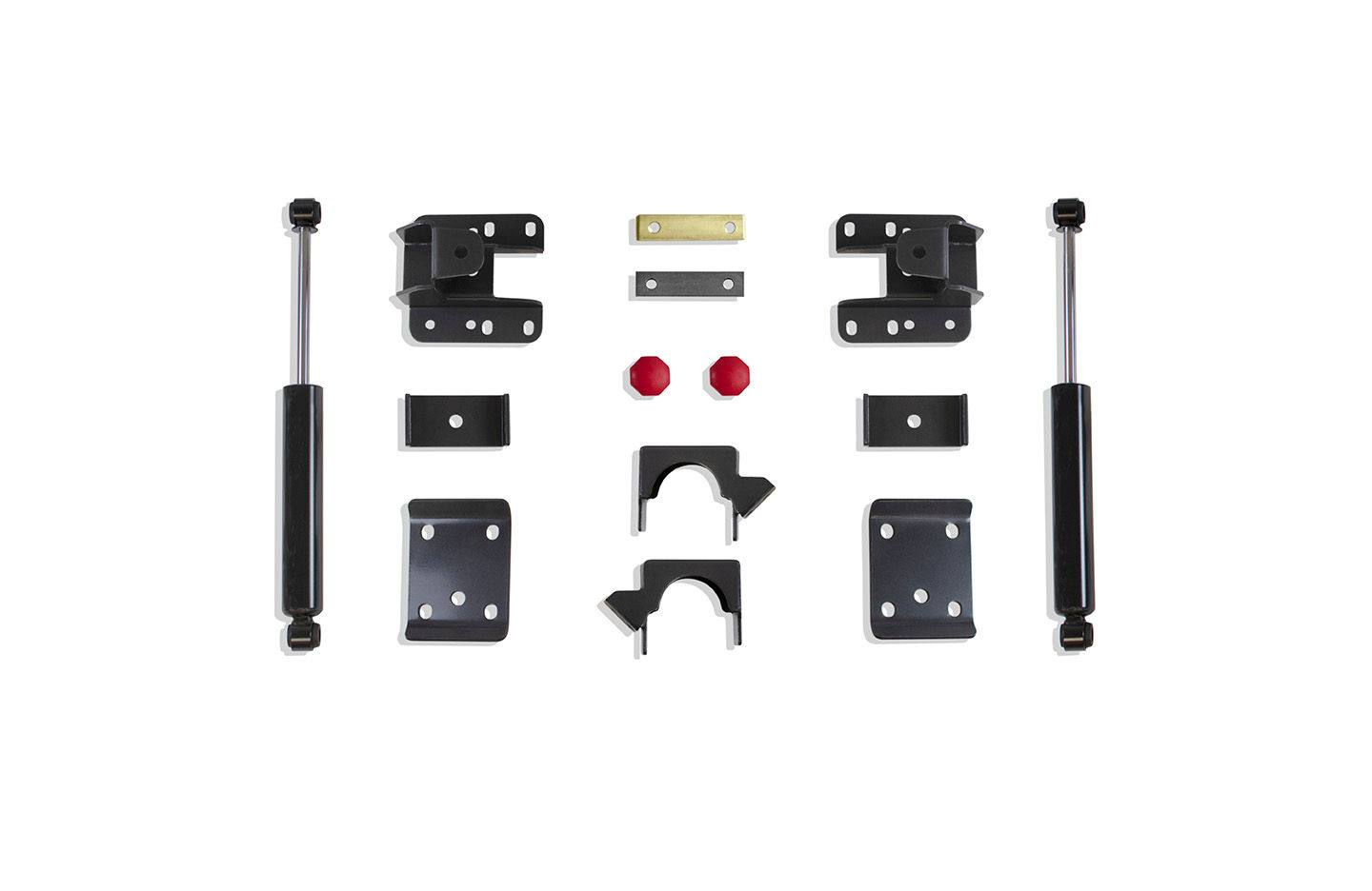 MaxTrac 07-16 GM Silverado/Sierra 1500 2WD/4WD 5-6" Rear Adj. Lowering Flip Kit
