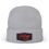 Thumbnail: Gray beanie with red "Vintage Rust" text patch. Vintage Rust.