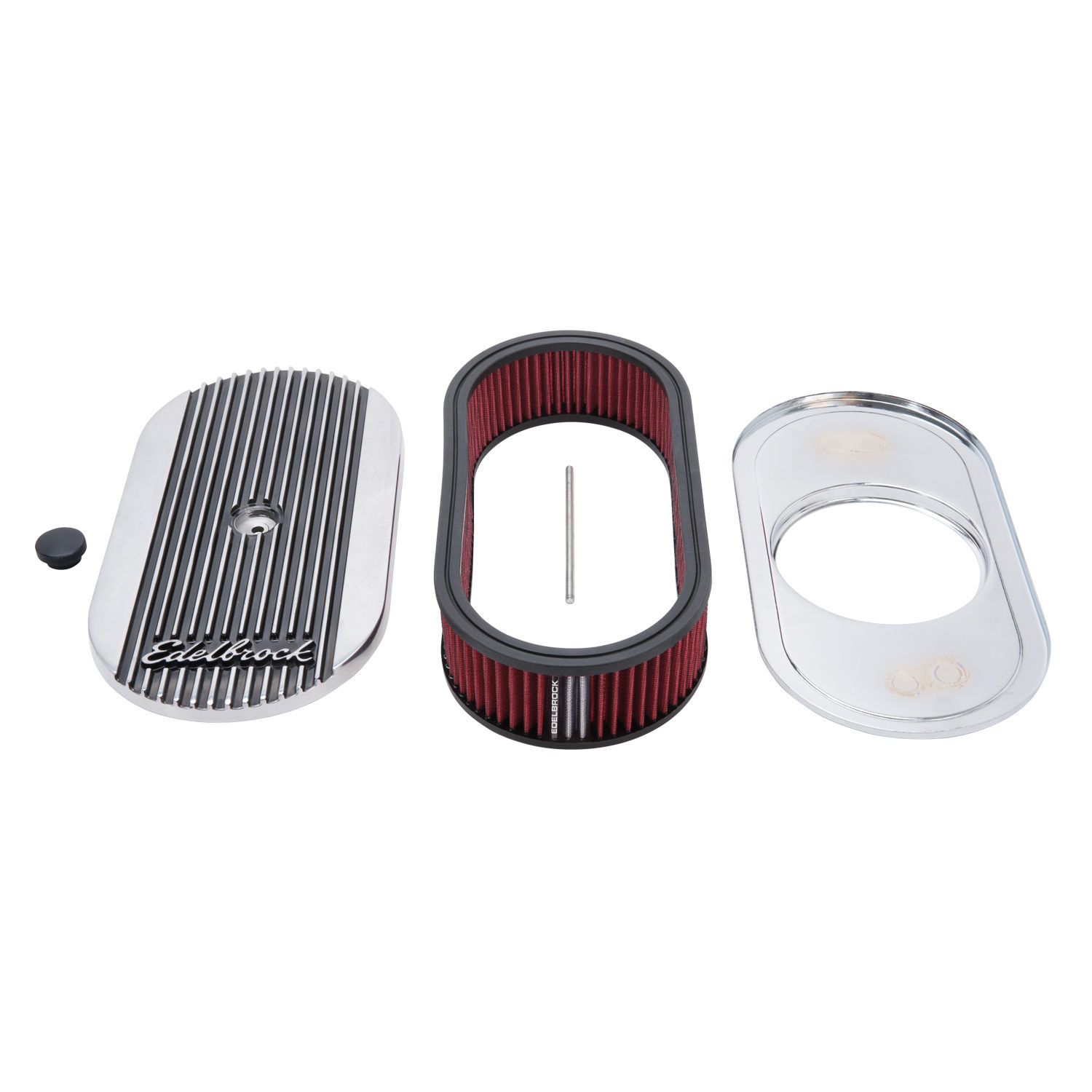 Edelbrock 4273 Elite II Oval 4-Barrel Air Cleaner
