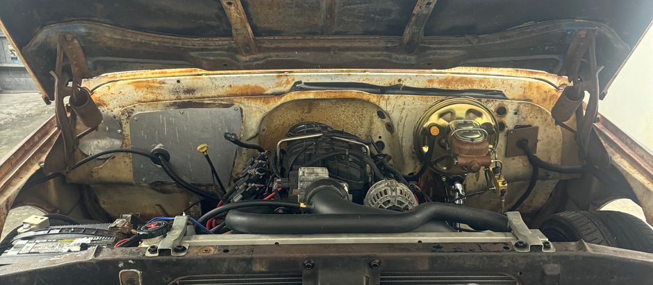 Under the Hood — Engine Bays That Make Classic Trucks Roar
