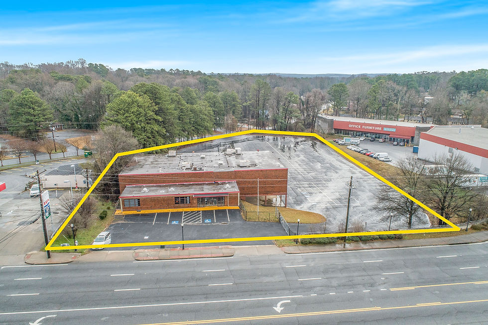 Aerial View - Front of Building