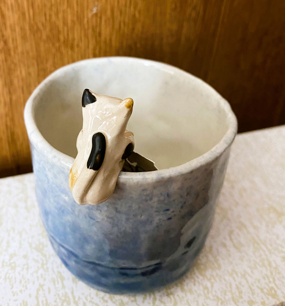 猫のティーバッグフォルダー後