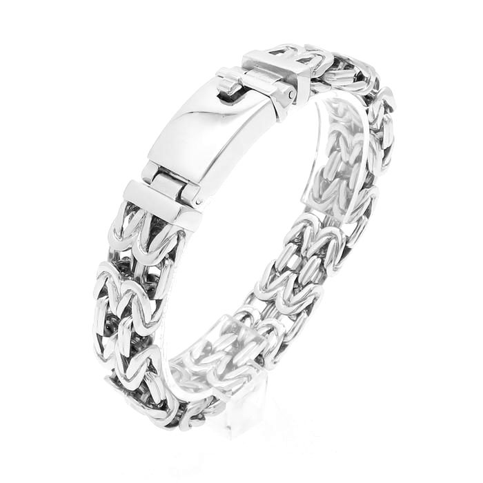 Miniaturbild: Edelstahl Armband Königsarmband