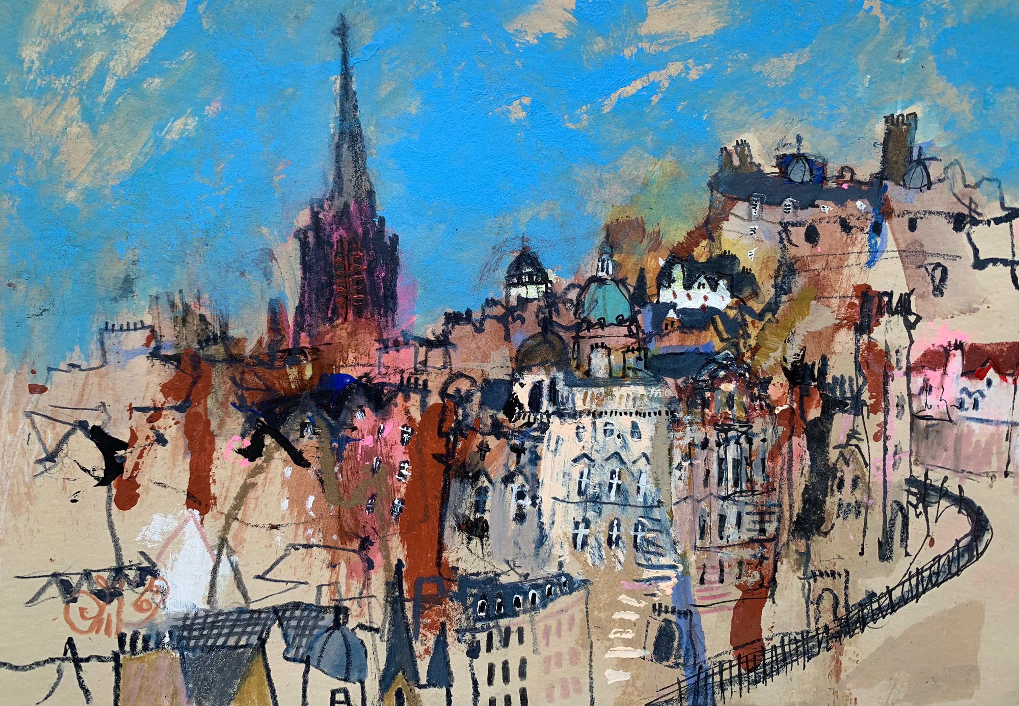 View from North Bridge, Edinburgh