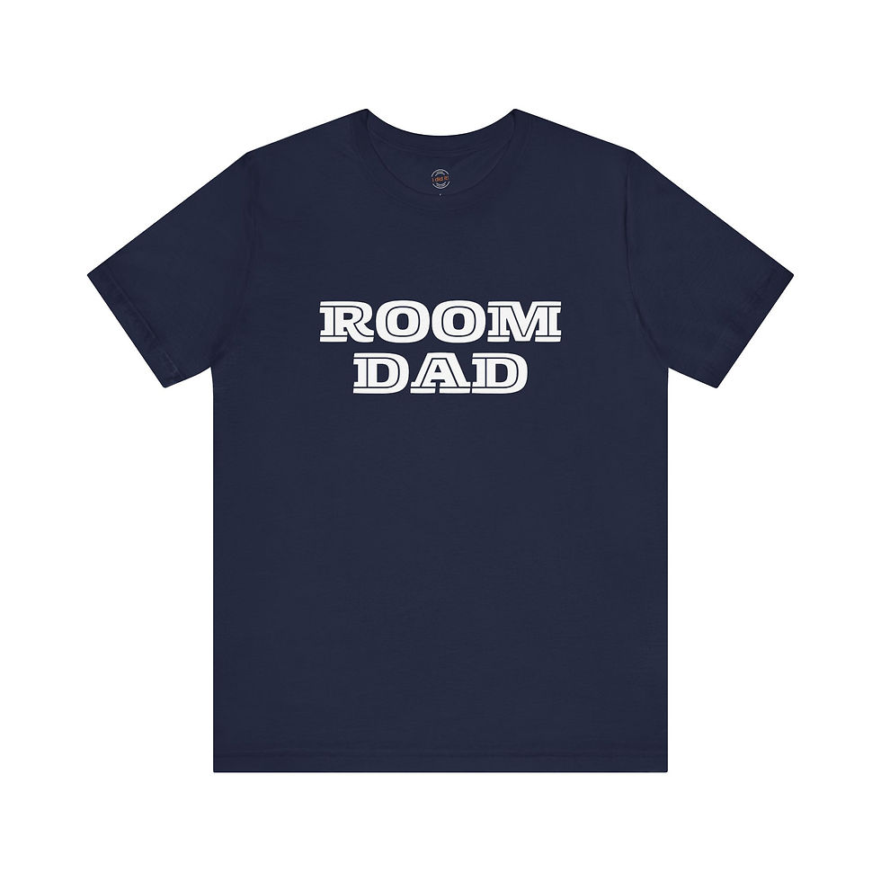 Thumbnail: Navy "Room Dad" T-Shirt. 