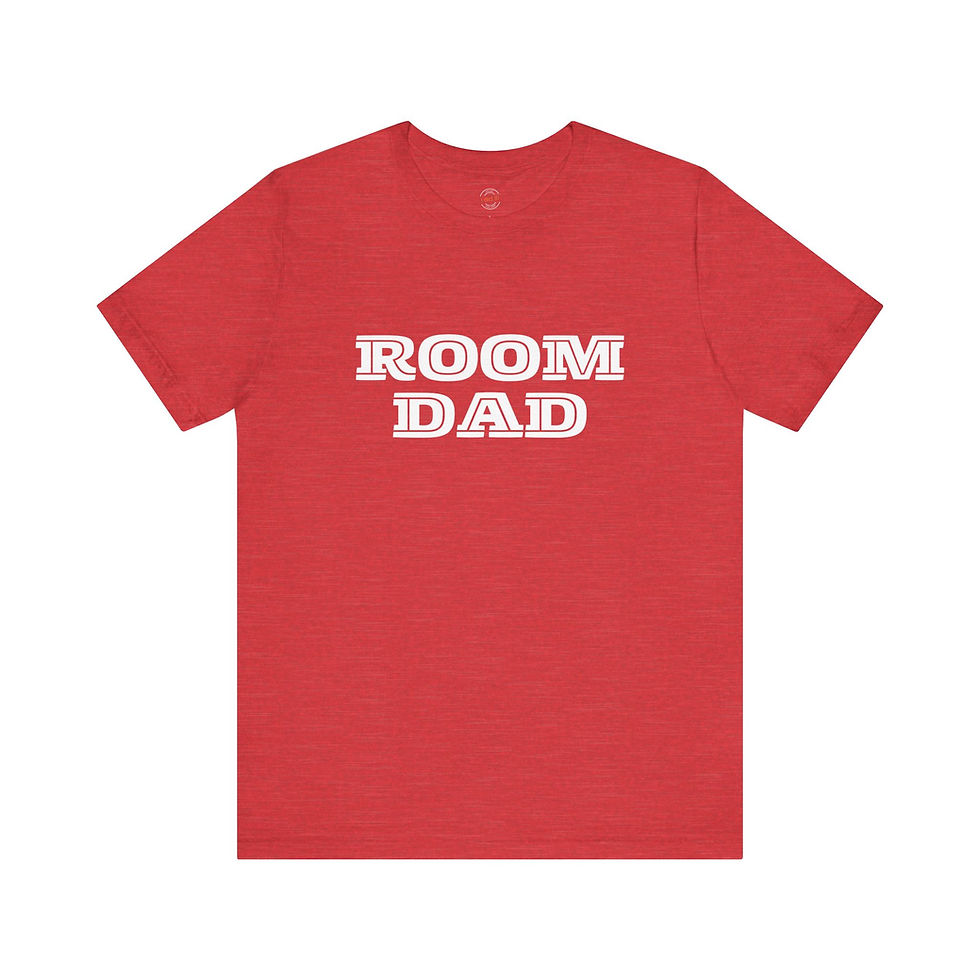 Thumbnail: Red "Room Dad" T-Shirt. 