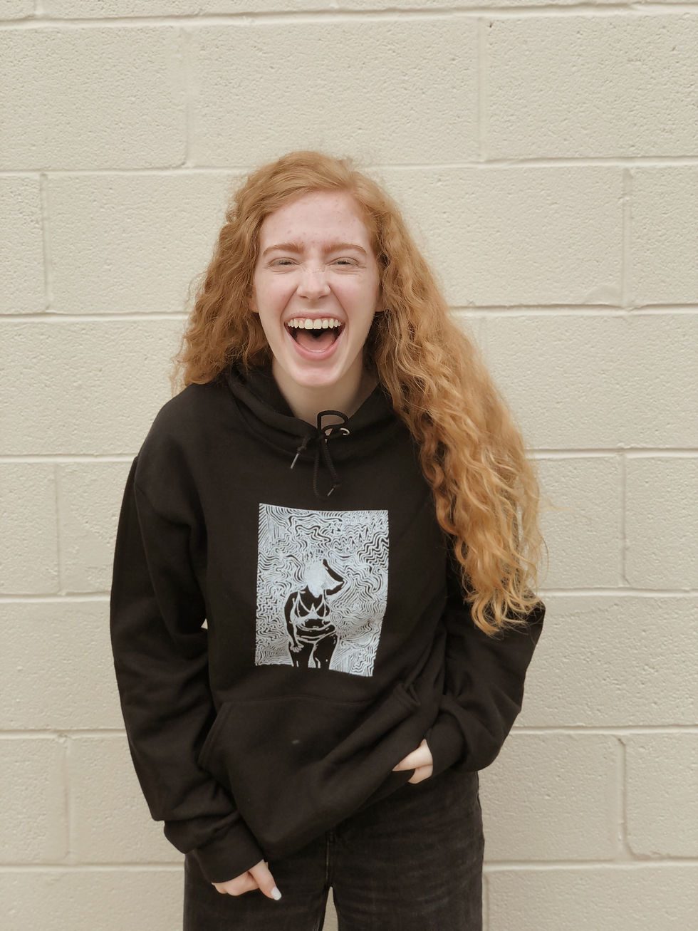 Thumbnail: body print 1 hoodie